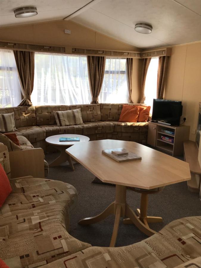 Pet Friendly Riverside Static Caravan Cheddar Buitenkant foto