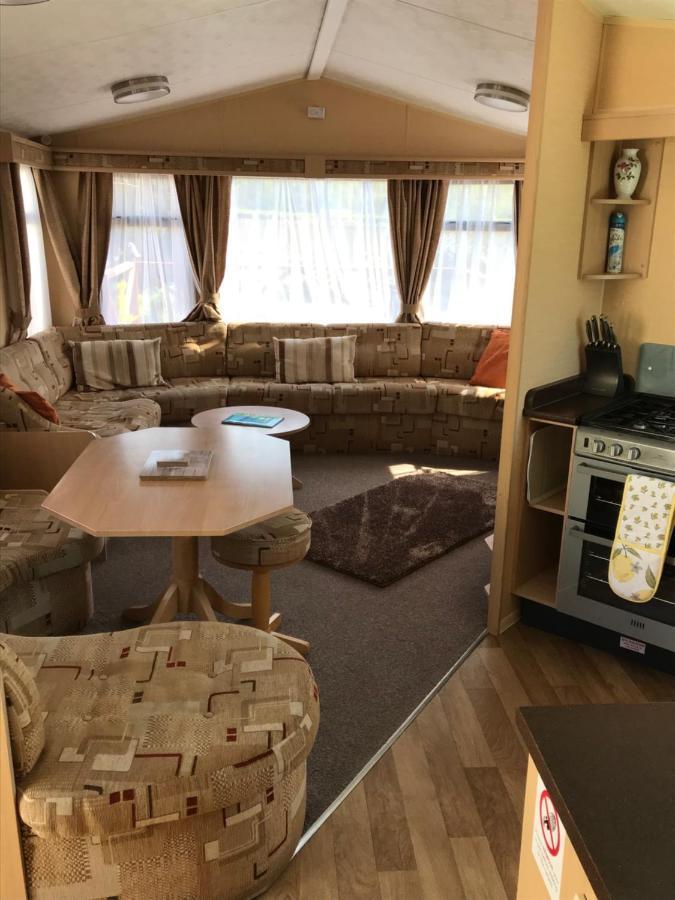 Pet Friendly Riverside Static Caravan Cheddar Buitenkant foto